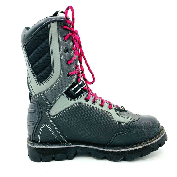 Motorfist Contessa Leather Womens Boots 8 - 4578 - Picture 3 of 8